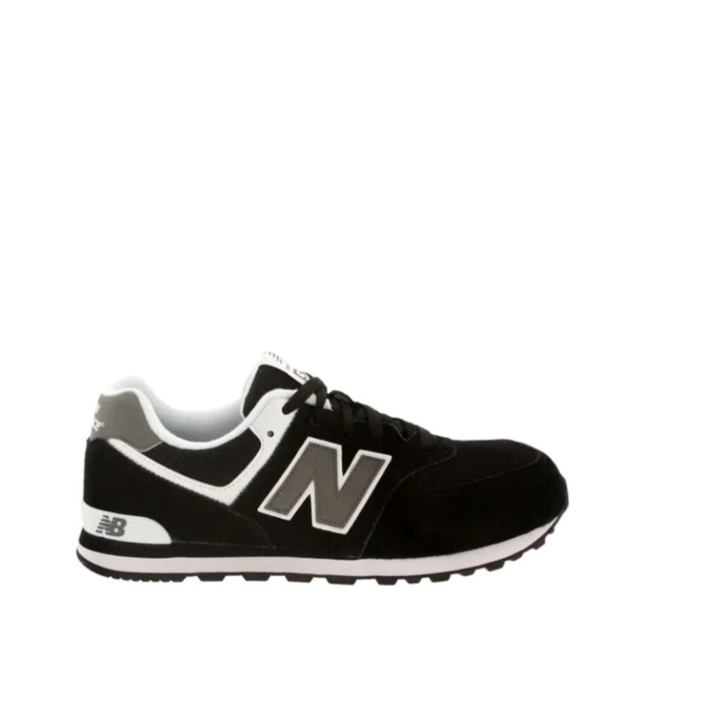 New Balance Boys 574 V1 Classic Lace-Up Sneaker color- black
